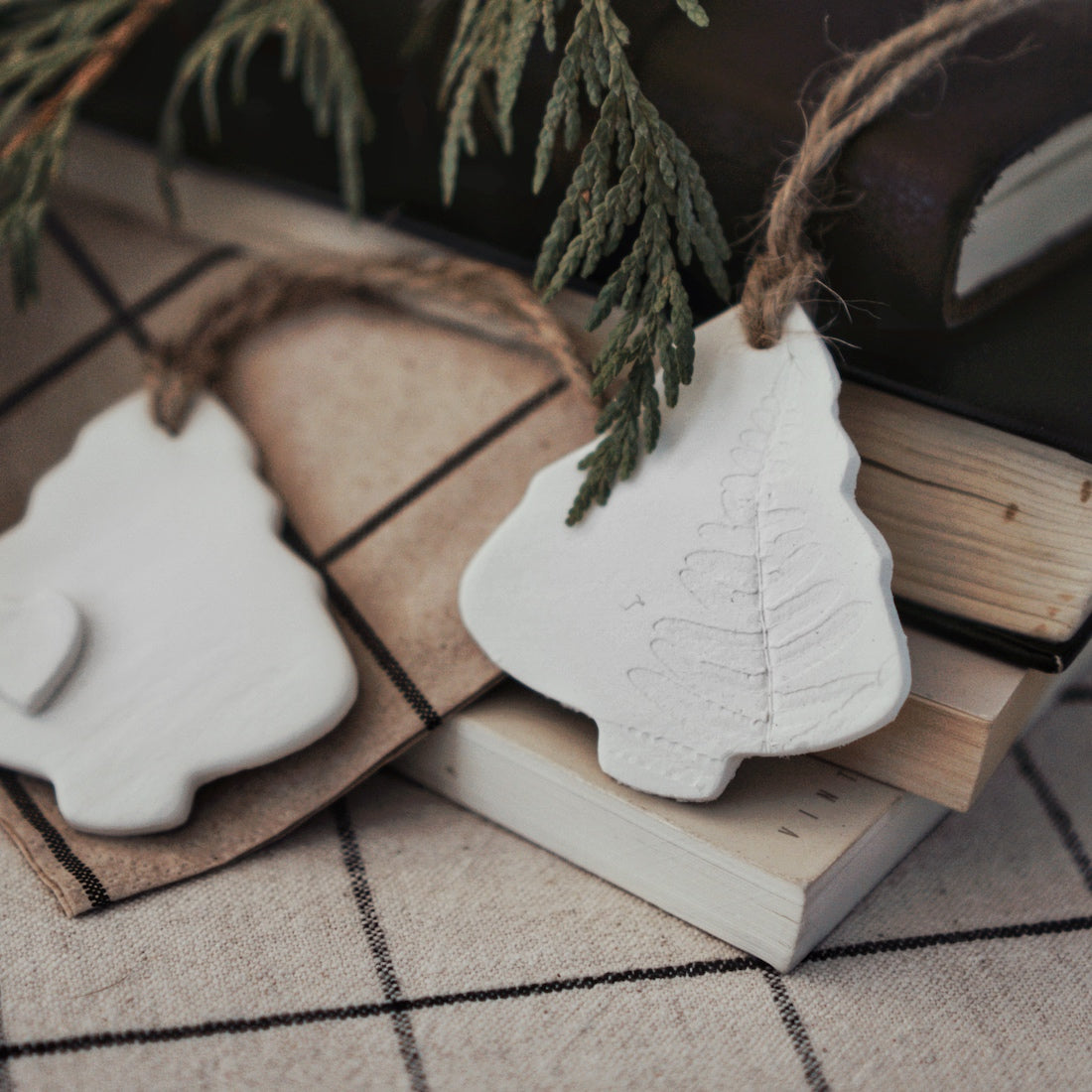 Tree Ornament, Fern Print - bonosensu
