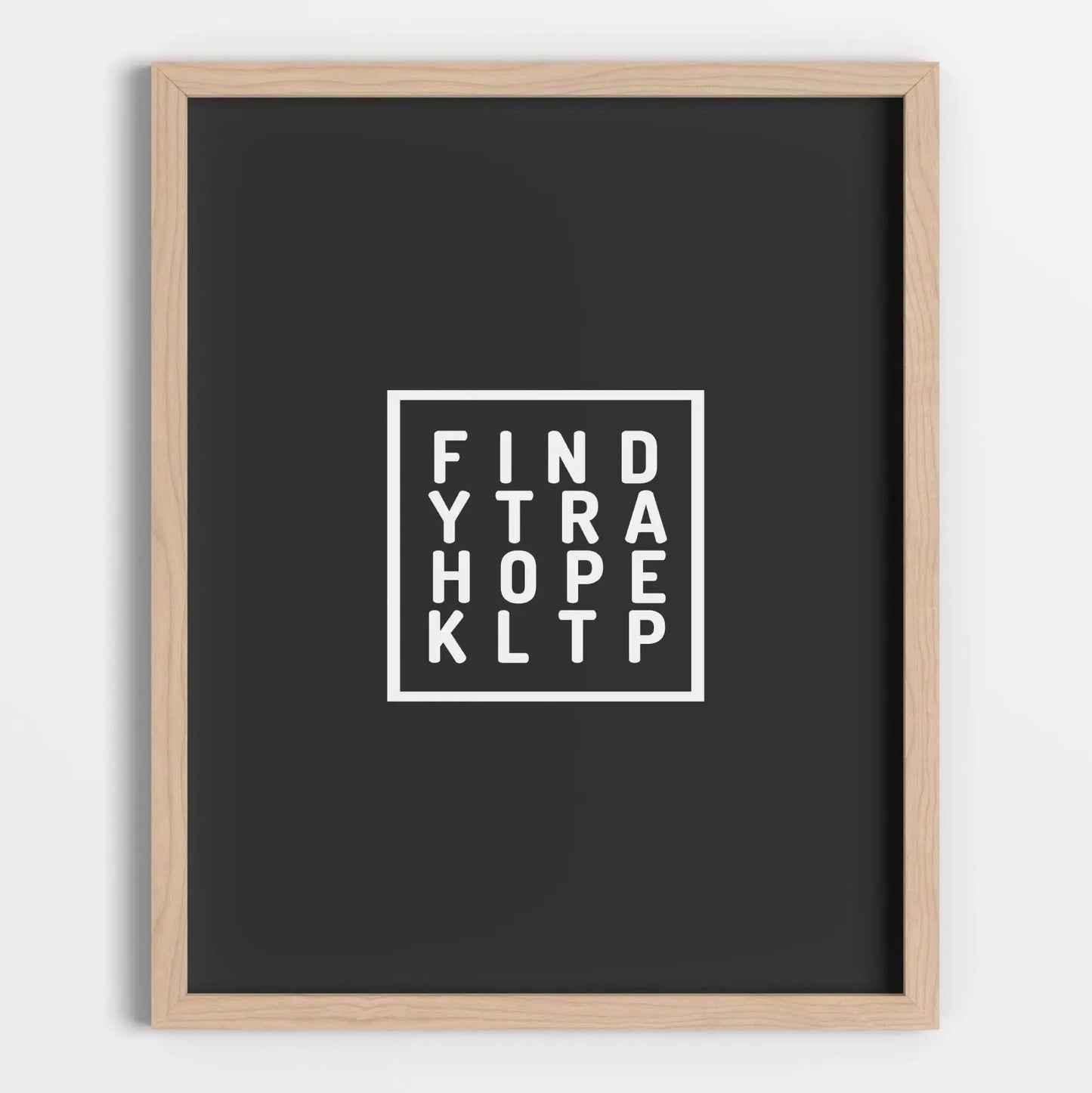 Find Hope Printable Poster - bonosensu
