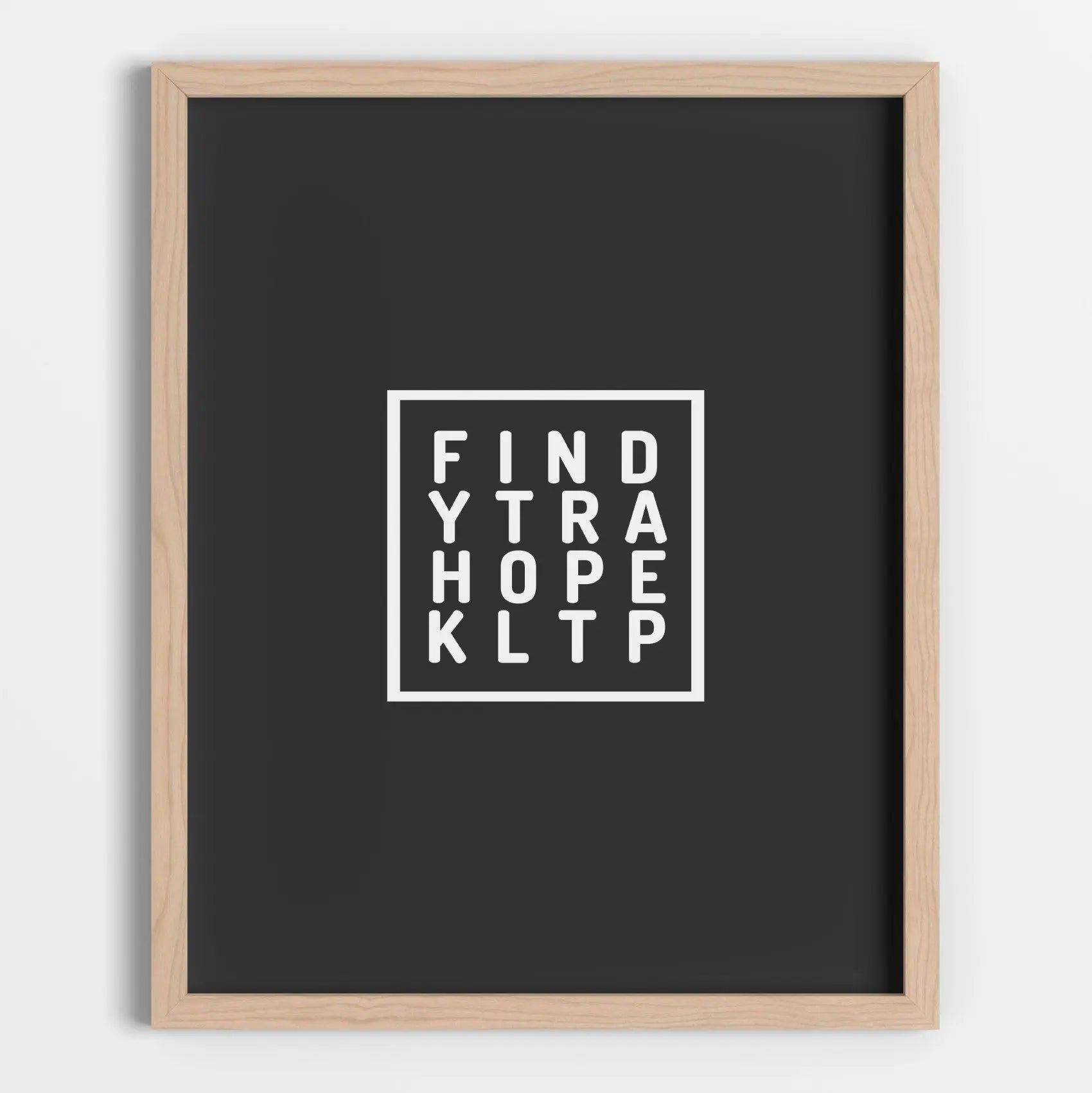Find Hope Printable Poster - bonosensu