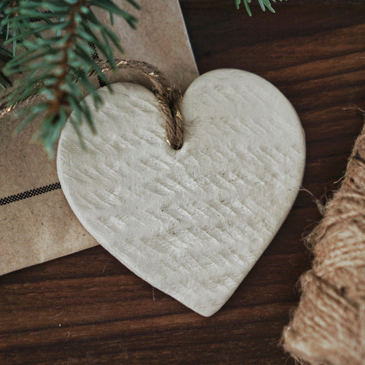 Heart Ornament, Textile Pattern - bonosensu
