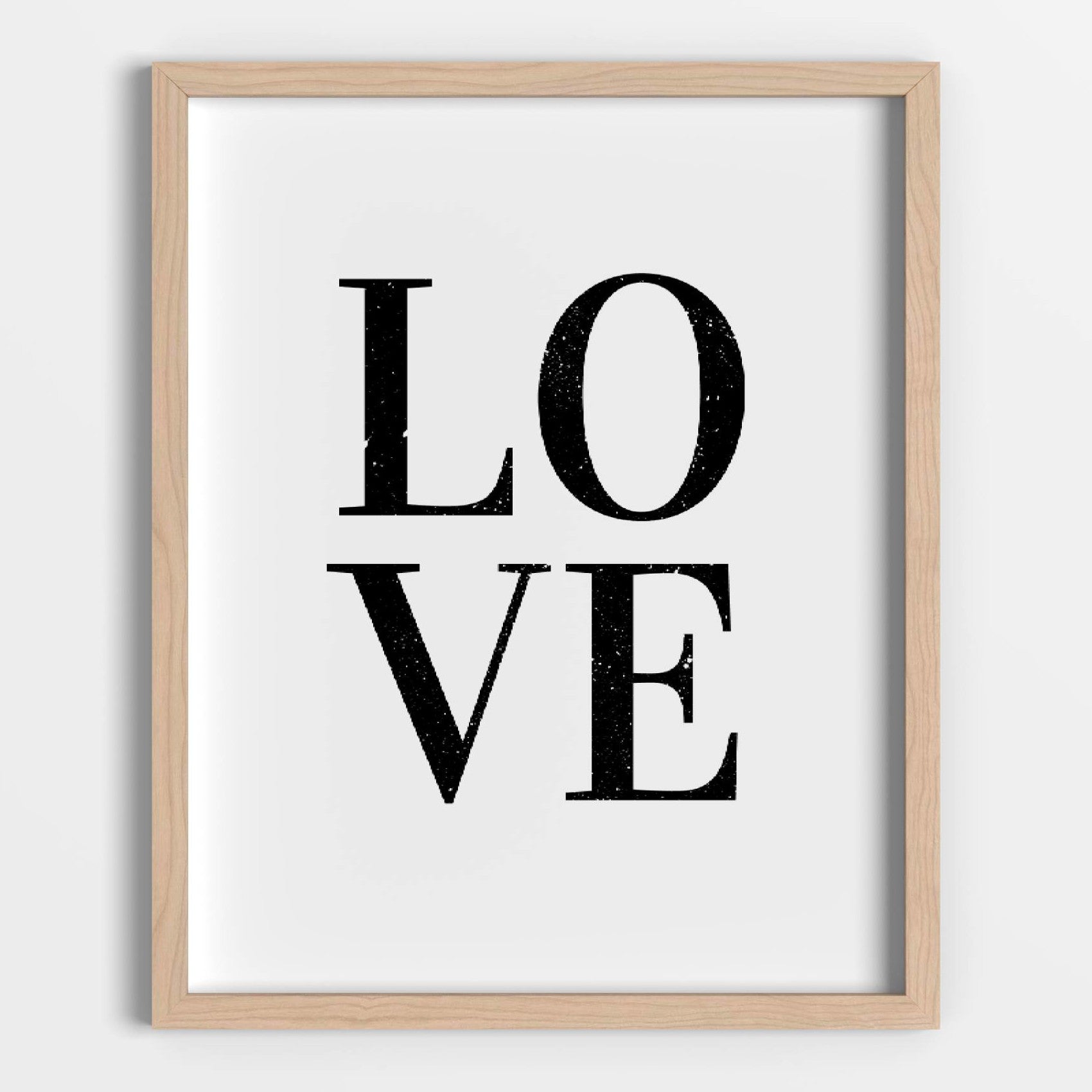 Love Printable Poster - bonosensu