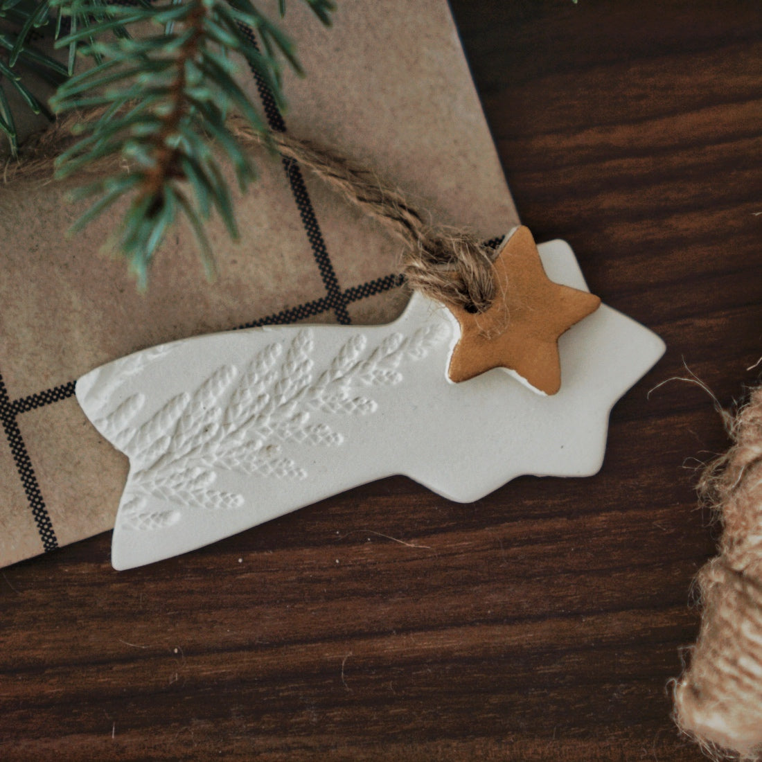Shooting Star Ornament, Stem Print - bonosensu