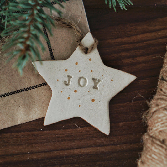 Star Ornament JOY - bonosensu