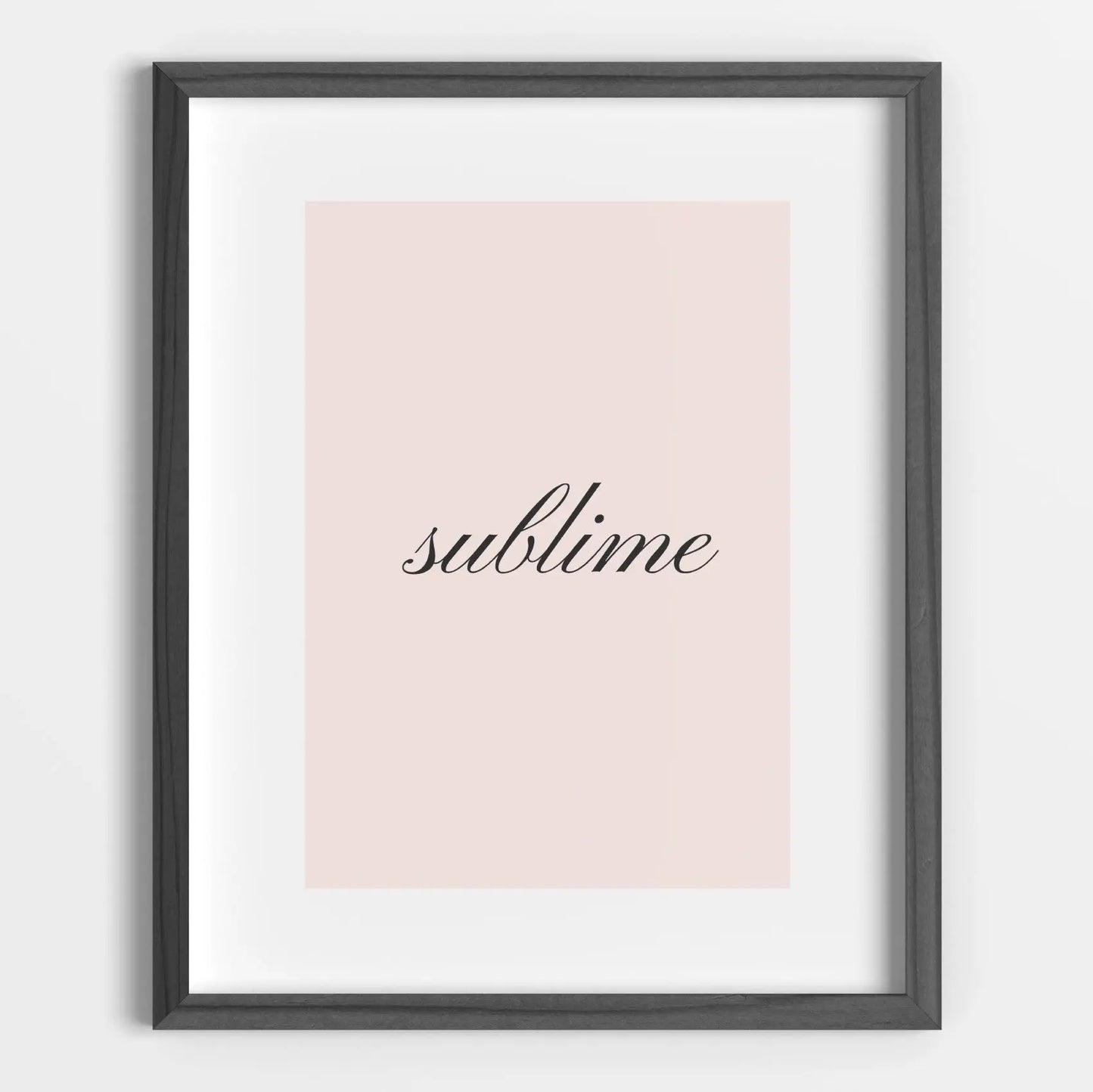 Sublime Printable Poster - bonosensu
