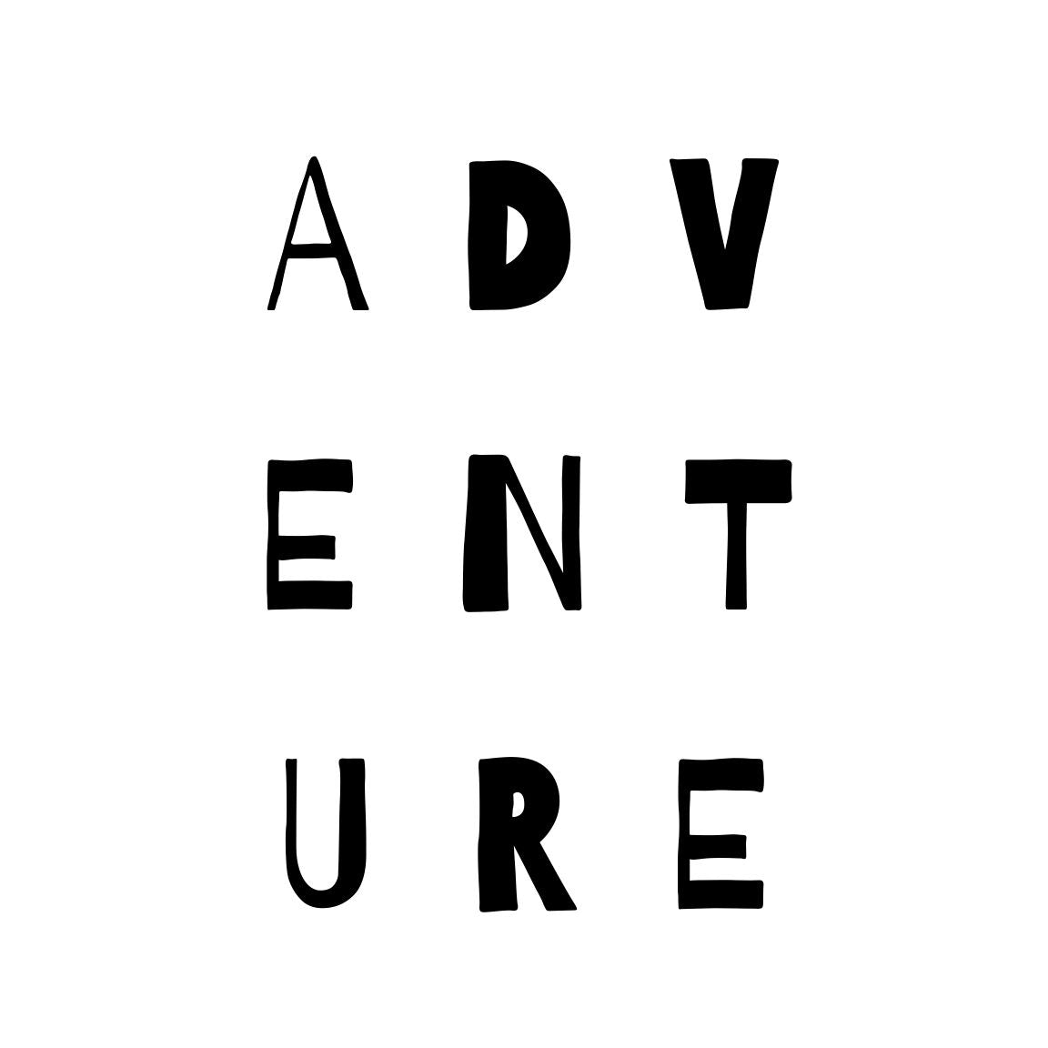 Adventure Printable Poster - bonosensu