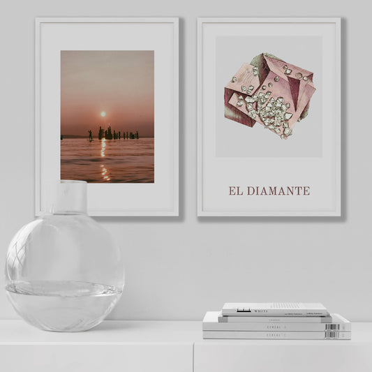 Vintage Diamond Printable Poster - bonosensu