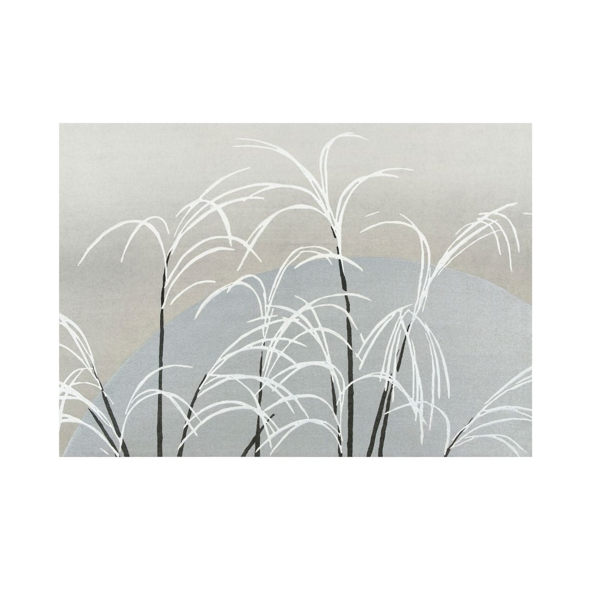Moon and Grass Printable  Poster - bonosensu