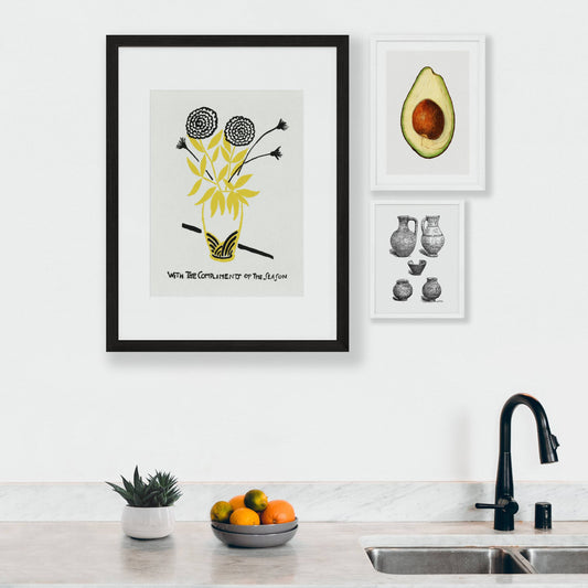 Avocado Printable Poster - bonosensu