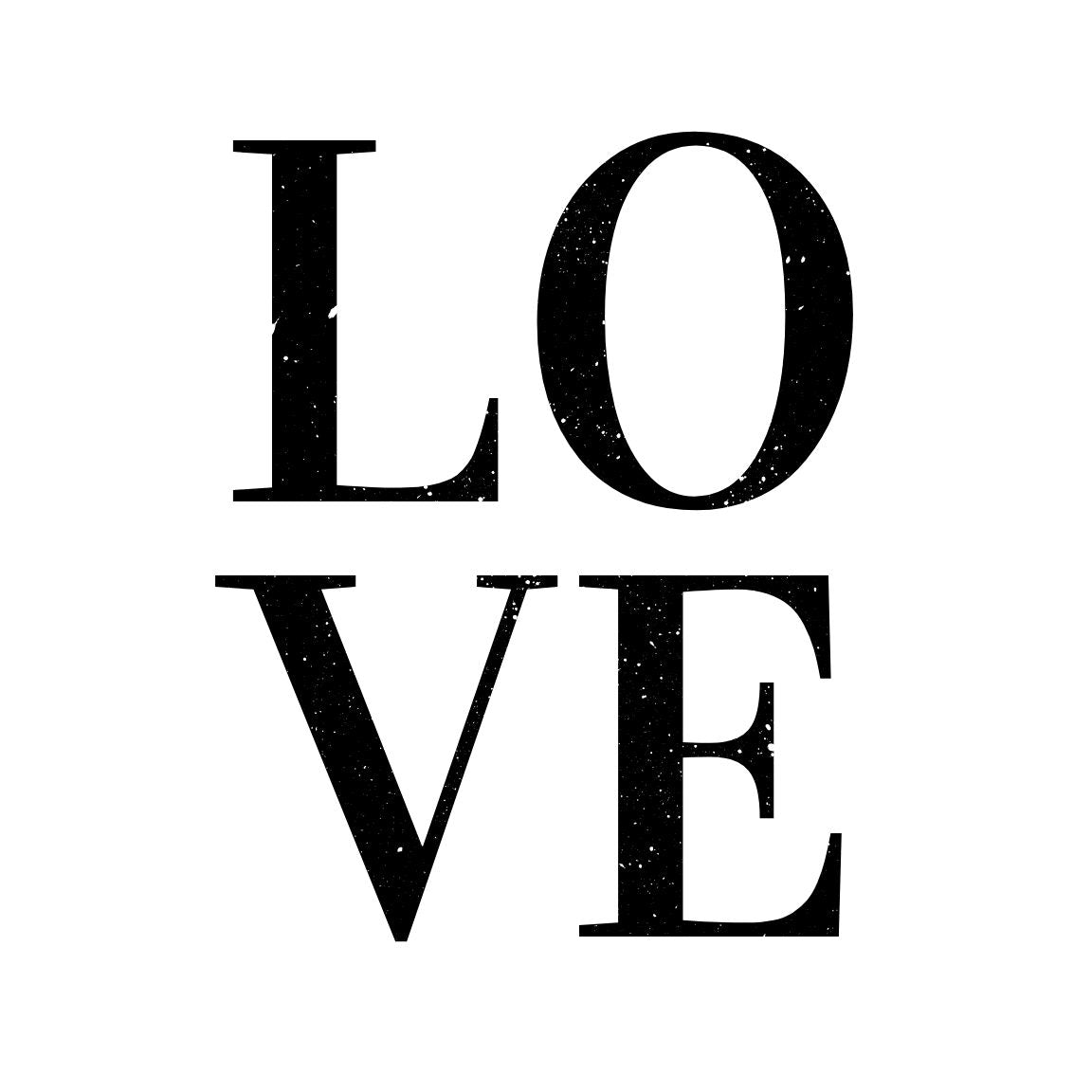 Love Printable Poster - bonosensu