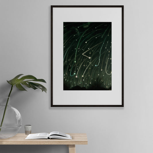 Meteors Printable Poster - bonosensu