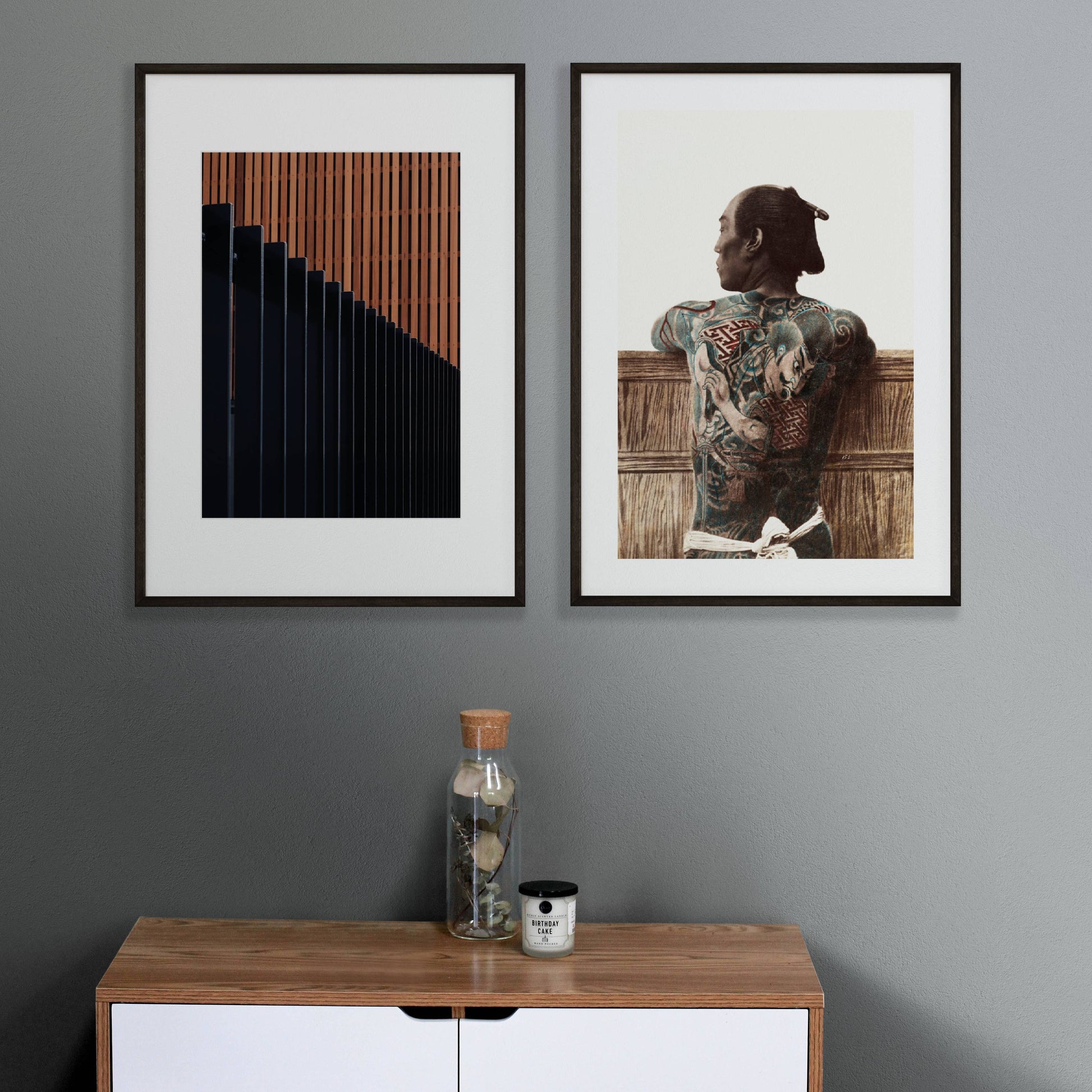 Tattooed Man Printable Poster - bonosensu