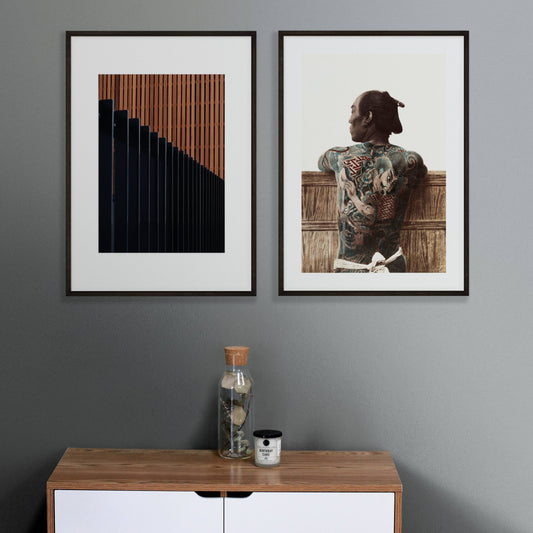 Tattooed Man Printable Poster - bonosensu