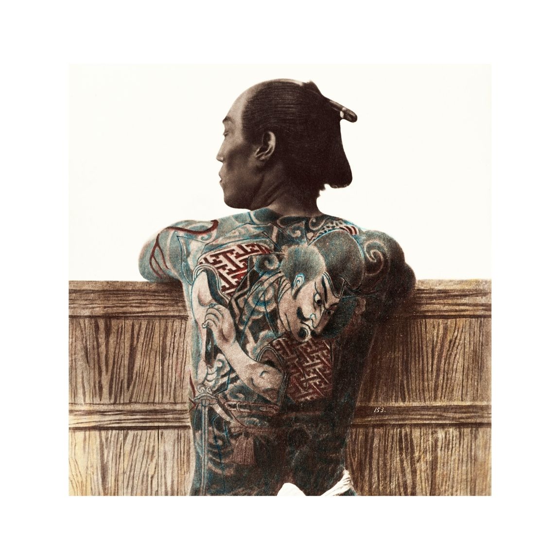 Tattooed Man Printable Poster - bonosensu