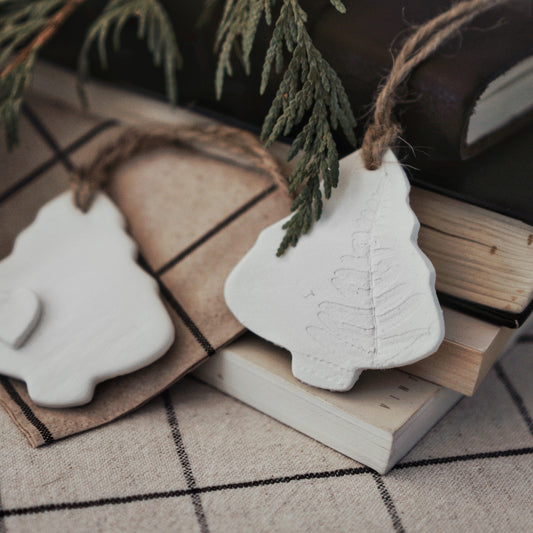 Tree Ornament, Fern Print - bonosensu