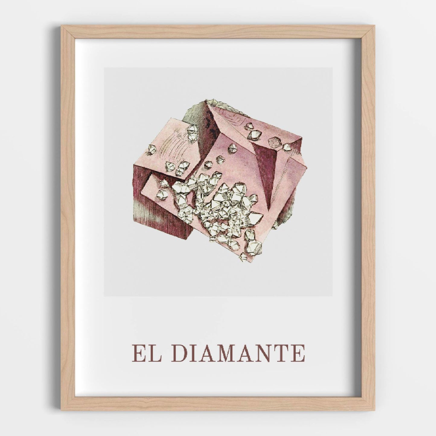 Vintage Diamond Printable Poster - bonosensu