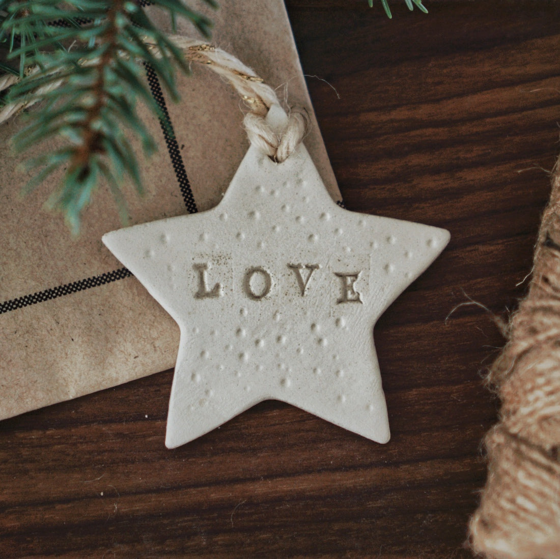 Star Ornament LOVE - bonosensu